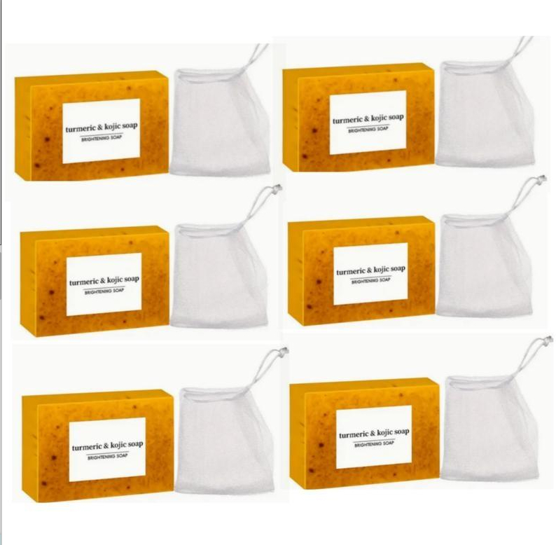 100g handmade cold-process turmeric soap bar - Product view 10