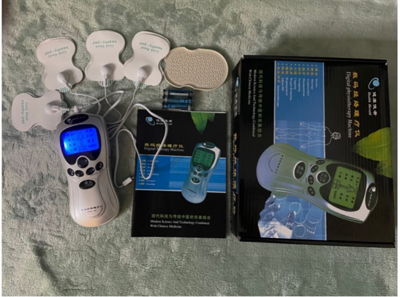 Low-frequency pulse electronic microcurrent massager with four massage contacts - Product view 5