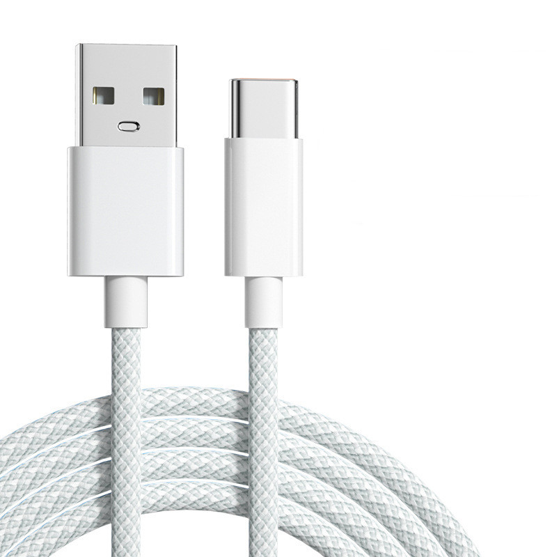 Woven USB Type-C fast charging cable - Product view 1