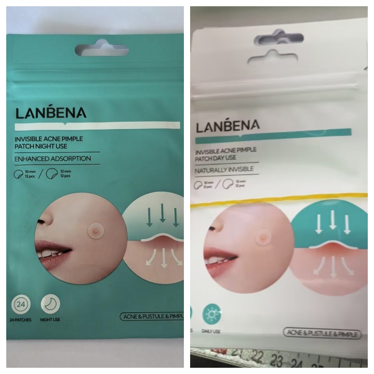 Tea tree and calendula acne blemish stickers for pimples and acne marks - Product view 11