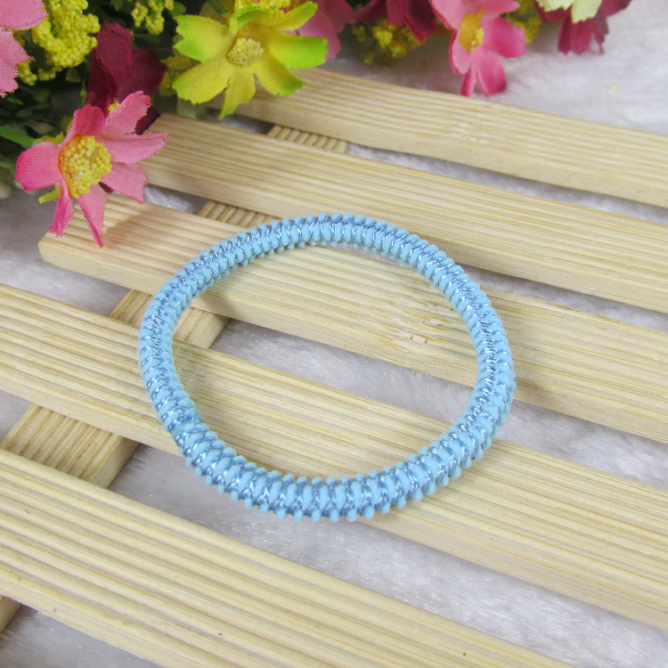 Unembellished elastic hair tie cord in a selected style - Product view 19