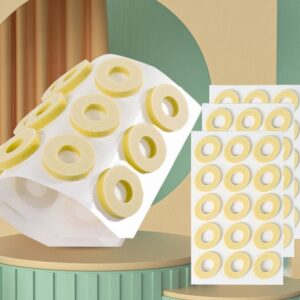 Skin-tone latex oval heel and toe friction pads - Main product view