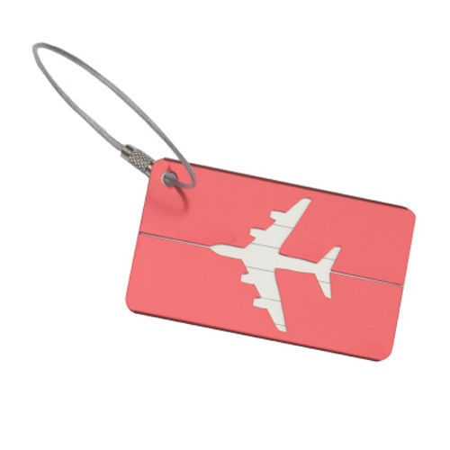 Aluminum alloy luggage tag in a selected color - Product view 15