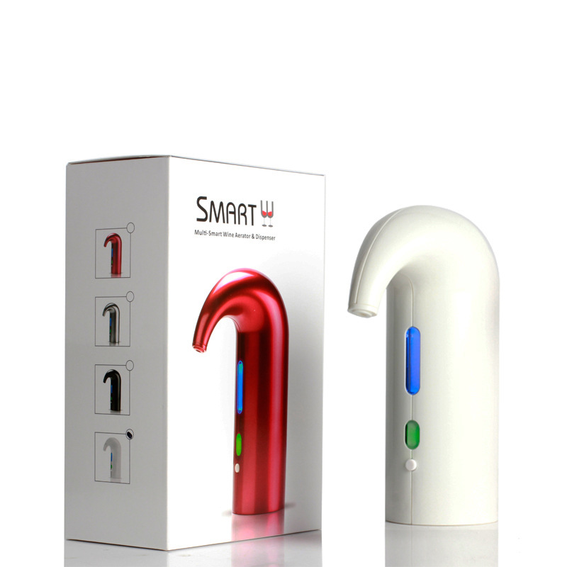 Portable electric red wine pourer and aerator decanter with silicone catheter - Product view 10