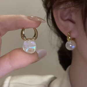 Mermaid Pearl Earrings For Women - Main product view