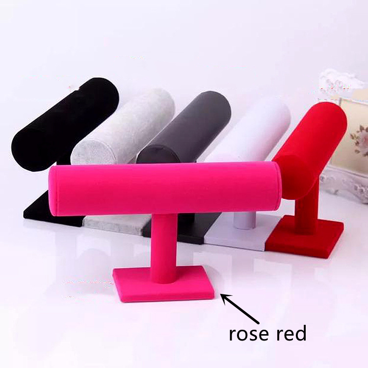 Single-layer geometric bracelet and necklace display stand - Product view 7