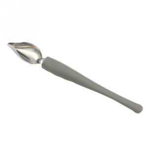 Decorative stainless steel and PP plastic kitchen spoon - Main product view