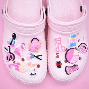 Decorative PVC shoe flower charms for sandals and shoes with holes - Main product view