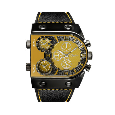 Men's double-display quartz wristwatch in a casual style - Product view 10