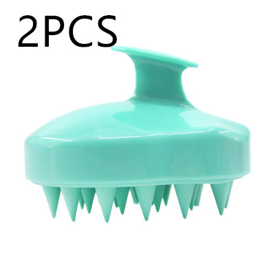 Silicone scalp massager shampoo brush with flexible comb teeth - Product view 3