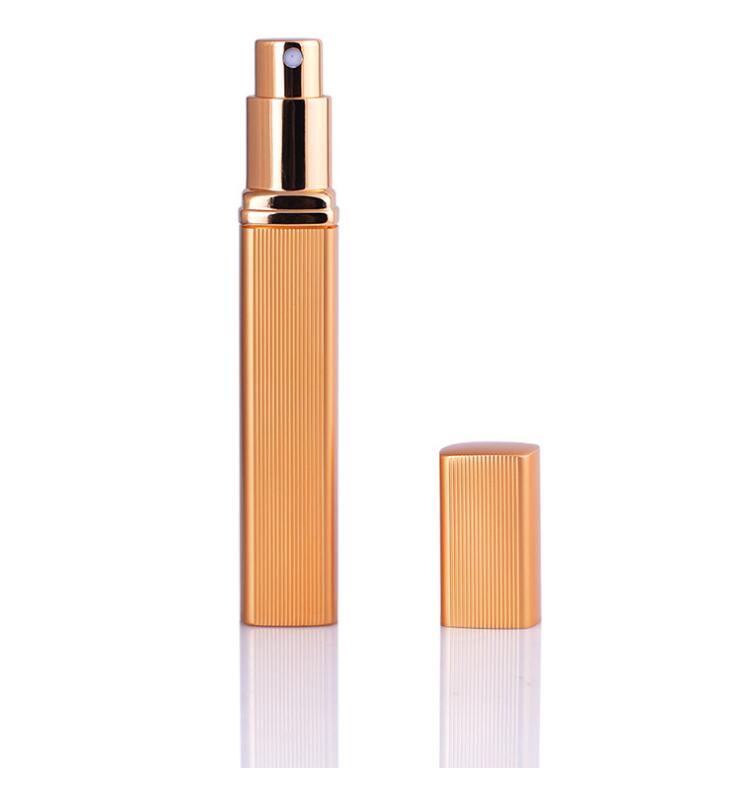 12ml aluminum perfume tube with glass liner and nozzle - Product view 7