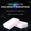 100-pack white melamine cleaning sponges for household surfaces - Main product view