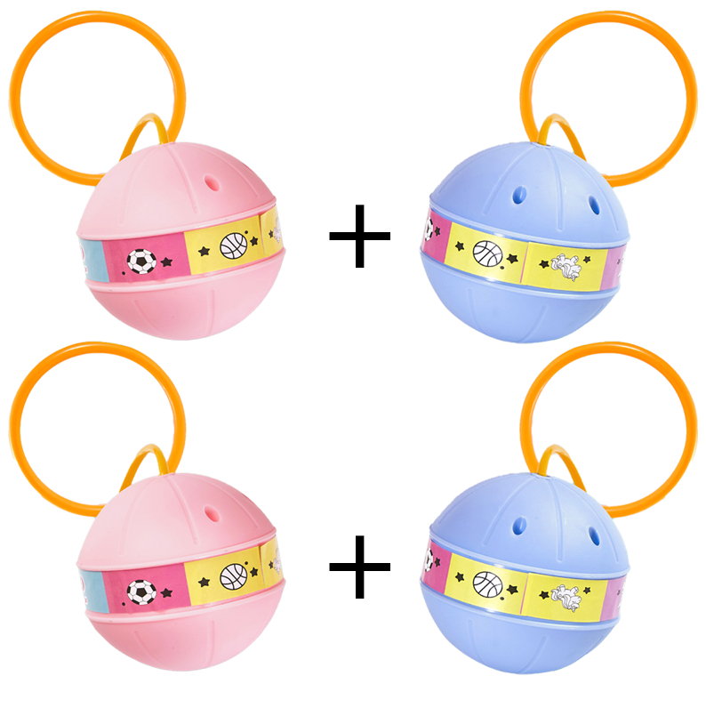 Pink and blue light-emitting jumping ball tetherball set for children - Product view 11