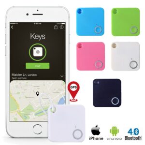 Compact wireless anti-lost tracker device in ABS plastic - Main product view
