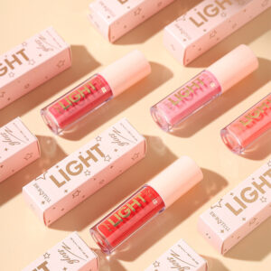 Nourishing moisturizing pearlescent lip gloss in a 3.5ml tube - Main product view