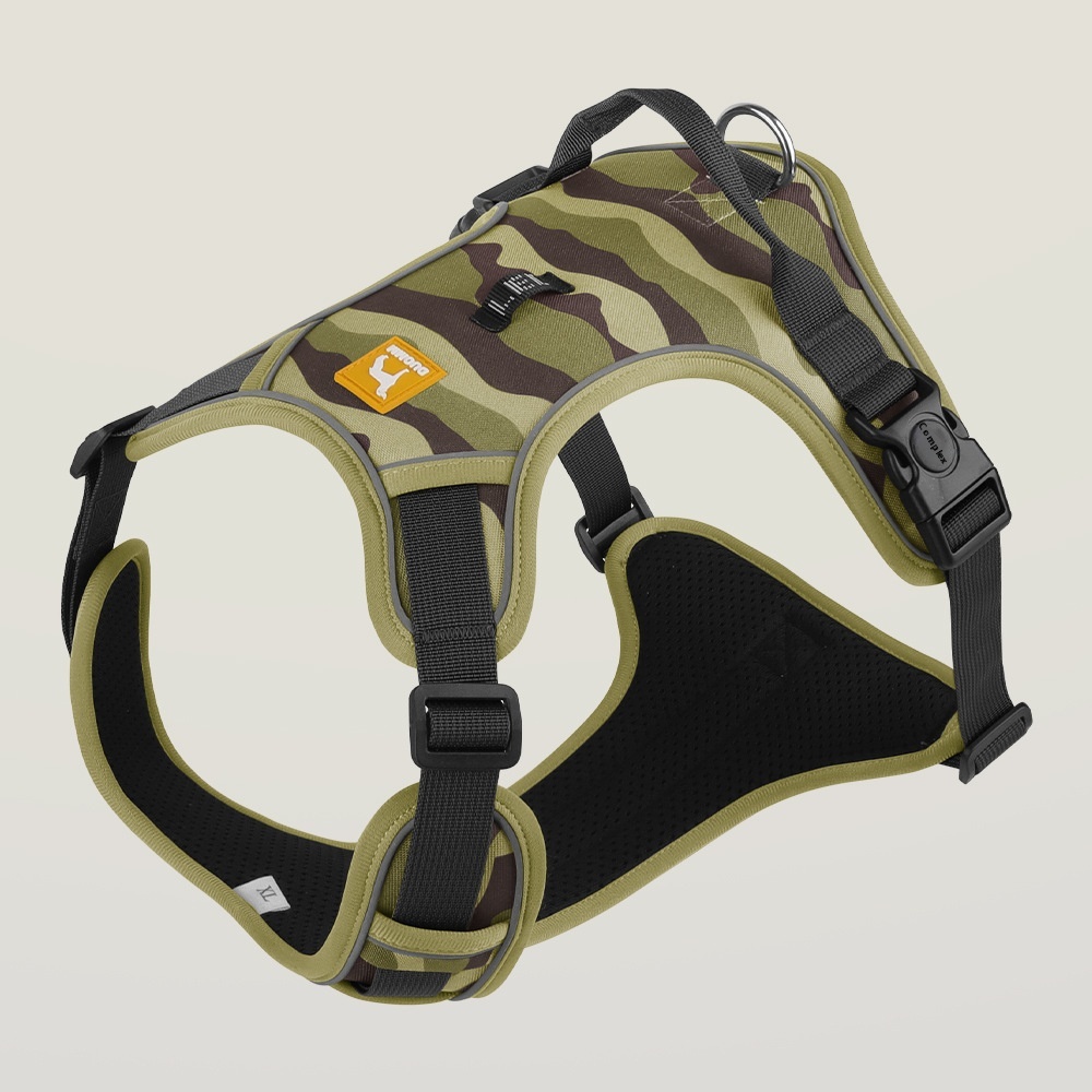 Reflective Oxford cloth dog chest and back traction harness with hand-holding rope - Product view 8