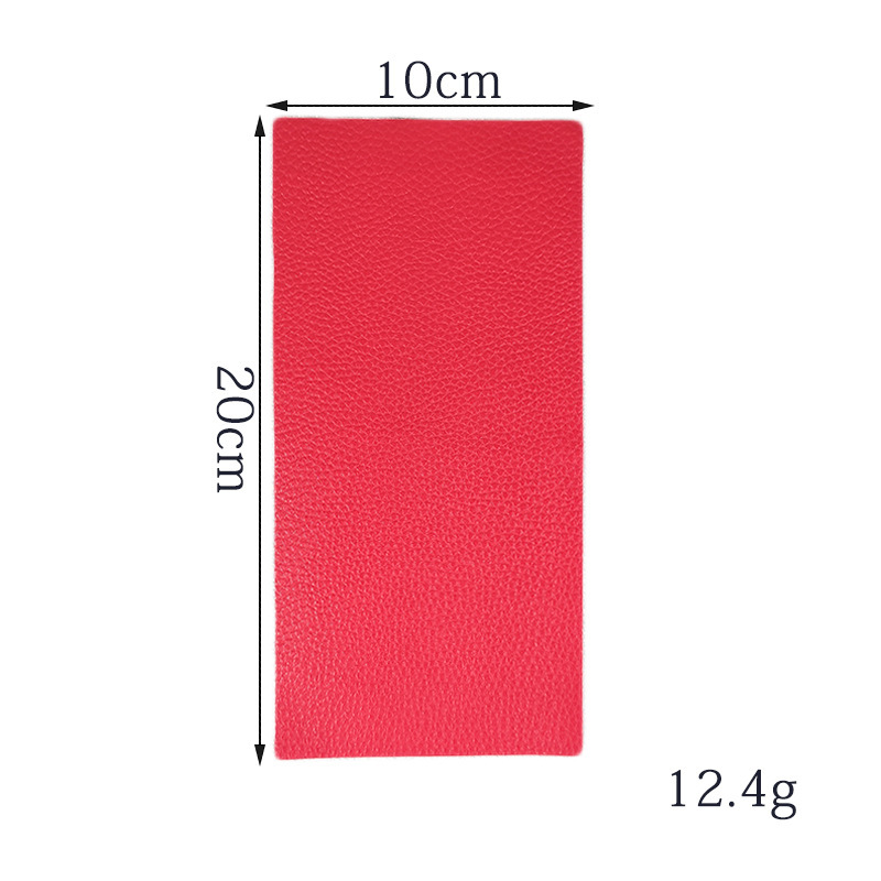 Self-adhesive PU leather repair patch for a sofa seat - Product view 8