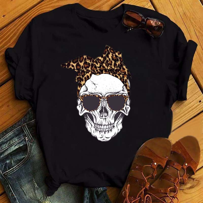 Vintage print letter short-sleeve pullover T-shirt - Main product view