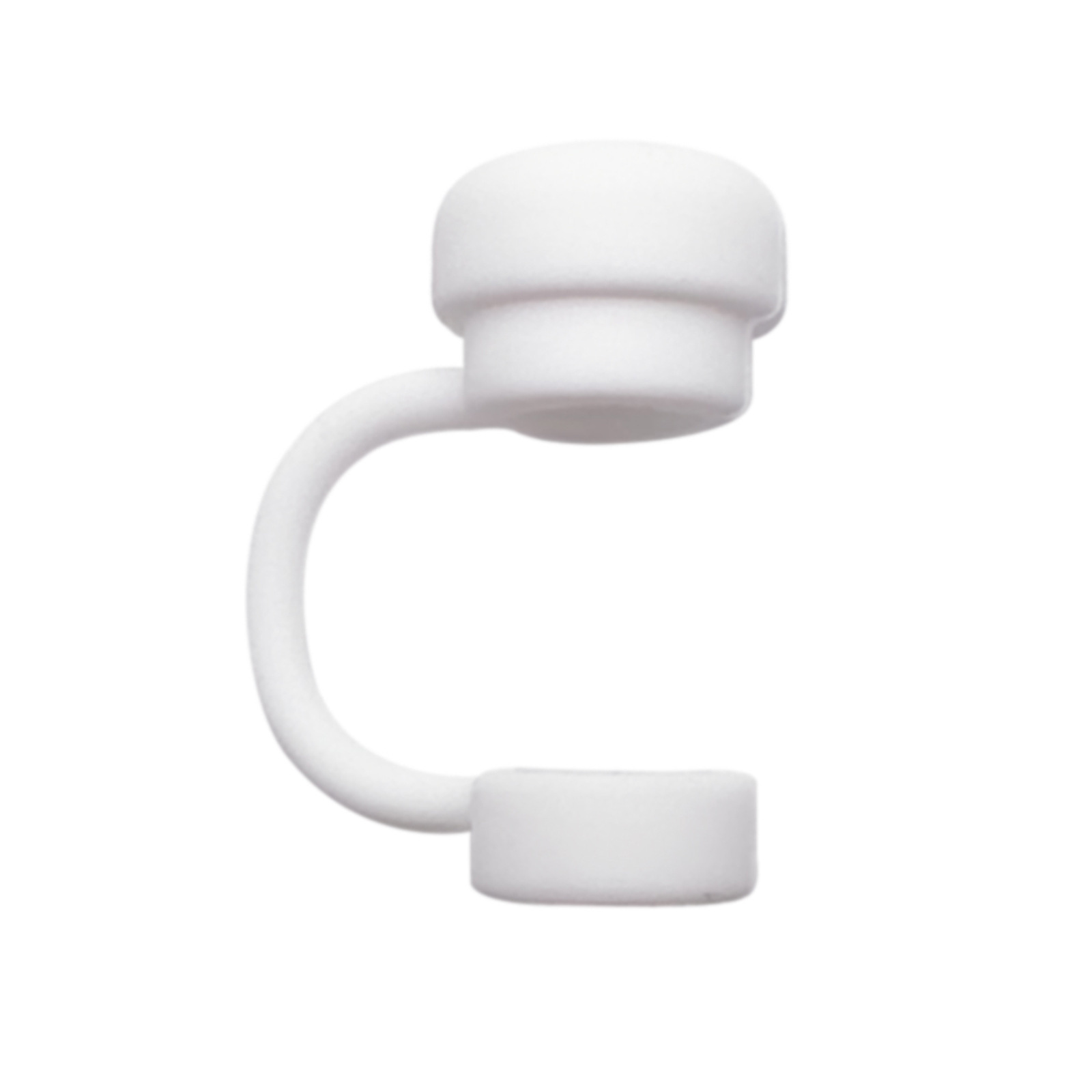 Solid color silicone straw mouthpiece dust protection cap - Product view 7