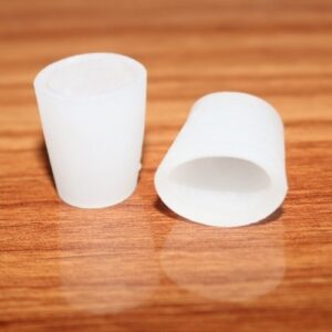 Pair of silicone little toe protector sleeves - Main product view