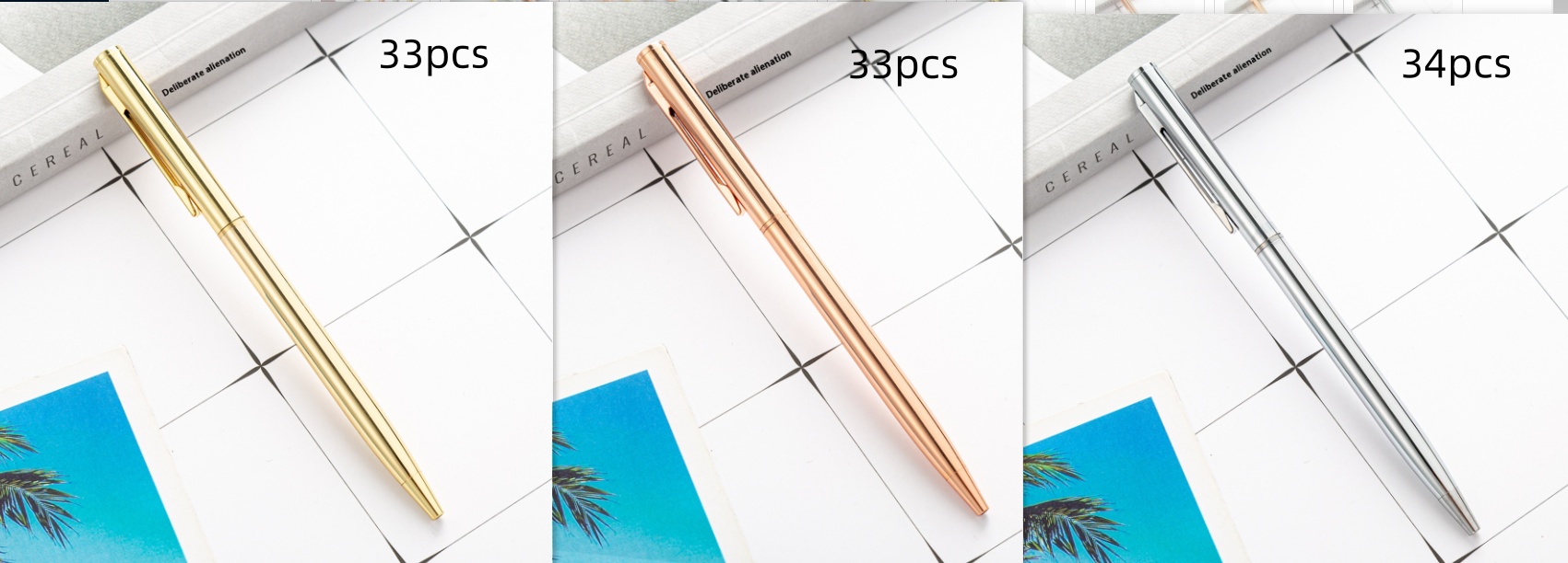 Little Gao Shi gold-plated ballpoint pen - Product view 5