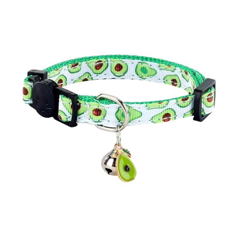Adjustable geometric pattern pet collar in multiple colors - Product view 2
