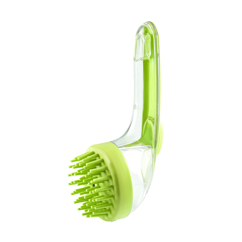 Long-handle soft-bristle dog bath and shampoo brush - Product view 10