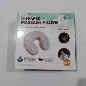 Acupuncture massage U-shaped pillow with PP cotton filling - Main product view