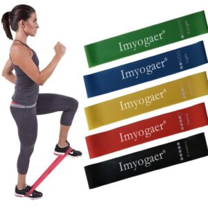 Natural latex resistance band for yoga, stretching, and pull-up assistance - Main product view