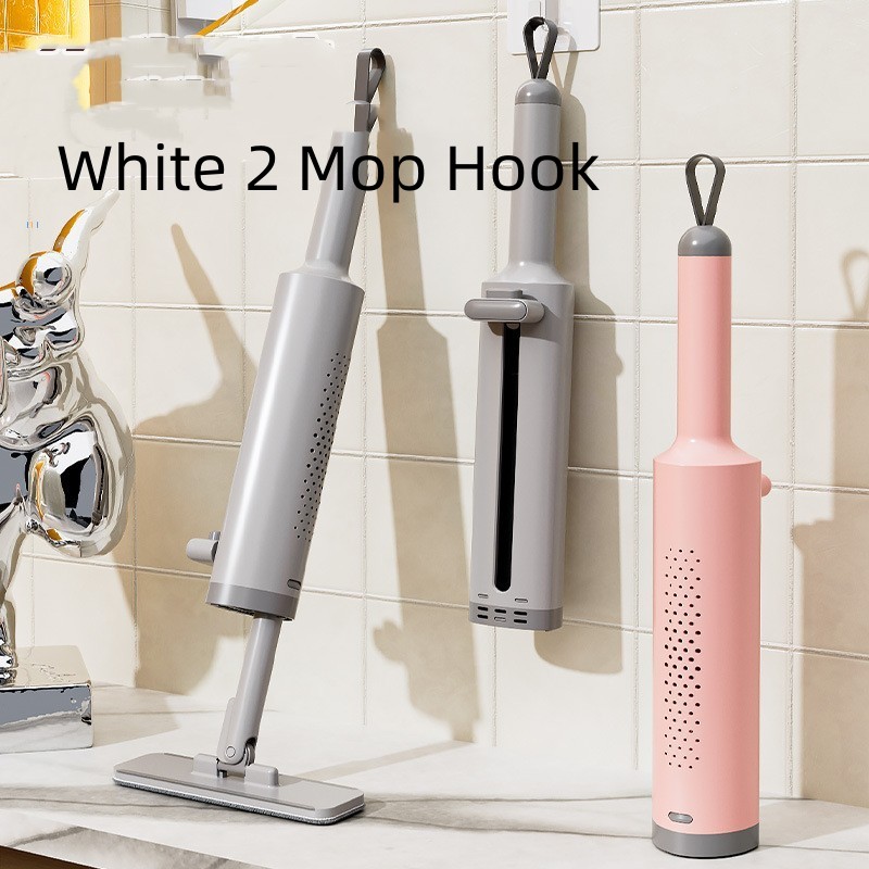 Self-wringing mini flat mop with reusable microfiber pads - Product view 3