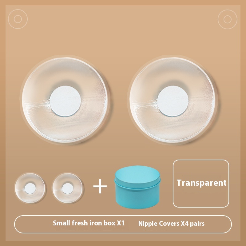Pair of thin round silicone breast covers - Product view 9