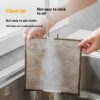 Silver wire dishcloth for cleaning pots and bowls - Main product view