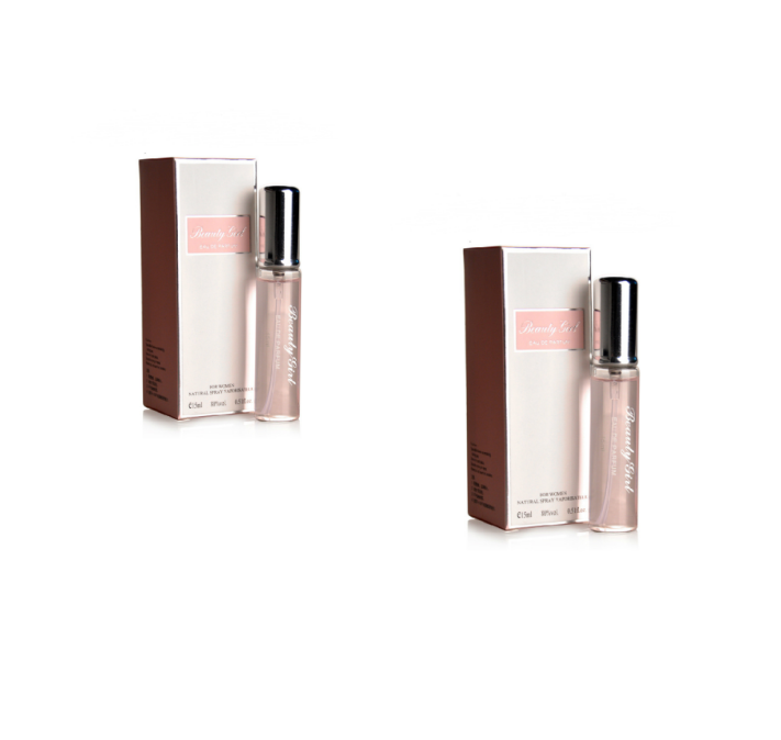 15ml floral perfume bottle with pink or blue options - Product view 10
