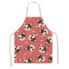 Cartoon puppy sleeveless polyester apron for everyday household use - Main product view