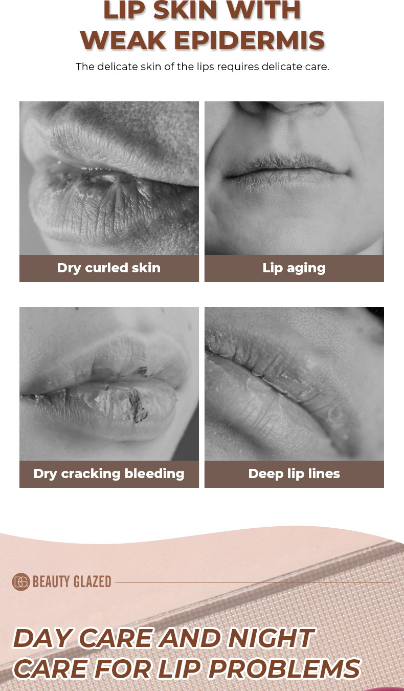 4-color Lip Moistening Colored Lip Lacquer - Product detail 2 Four-color moisturizing lip gloss lacquer - Product detail 2