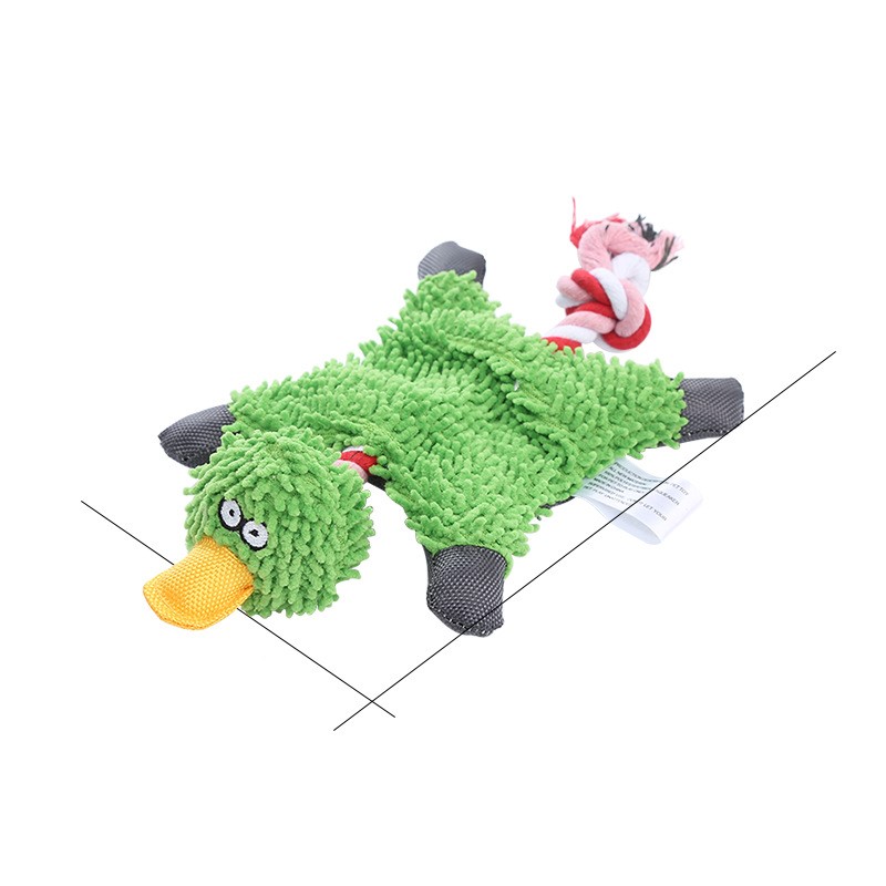 plush donkey-shaped squeaky dog chew toy - Product view 16