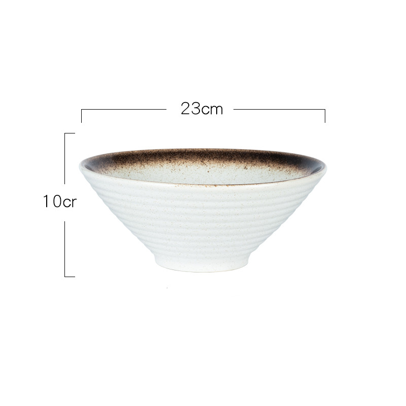 Japanese-style porcelain bowl in a selected color and size - Product view 1
