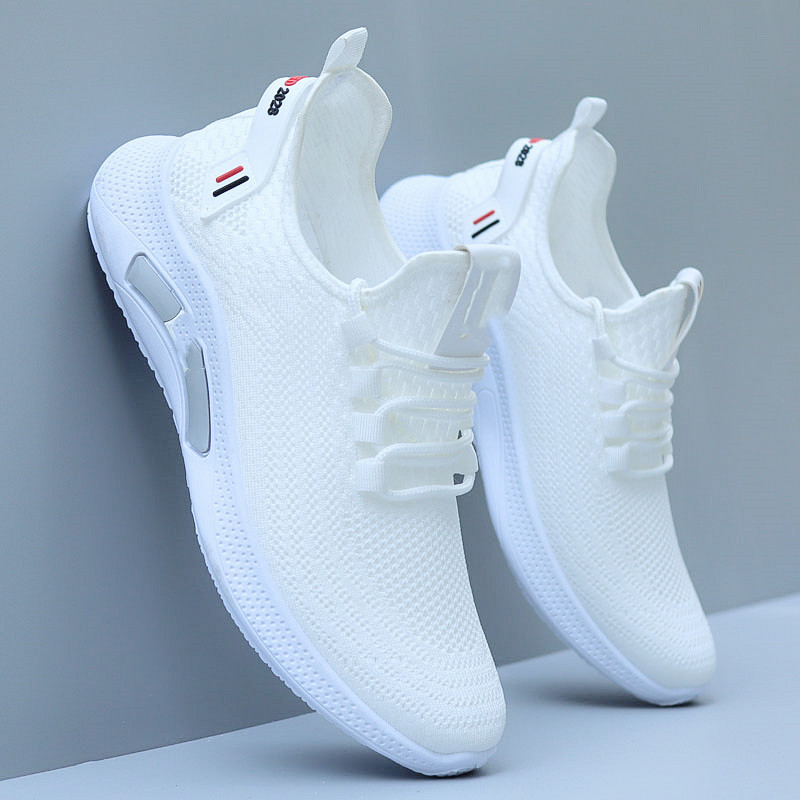 Men’s Casual Mesh Sports Shoes, Lightweight Flat Sole - Product detail 5 Men’s lightweight mesh sports sneakers with flat EVA sole - Product detail 5