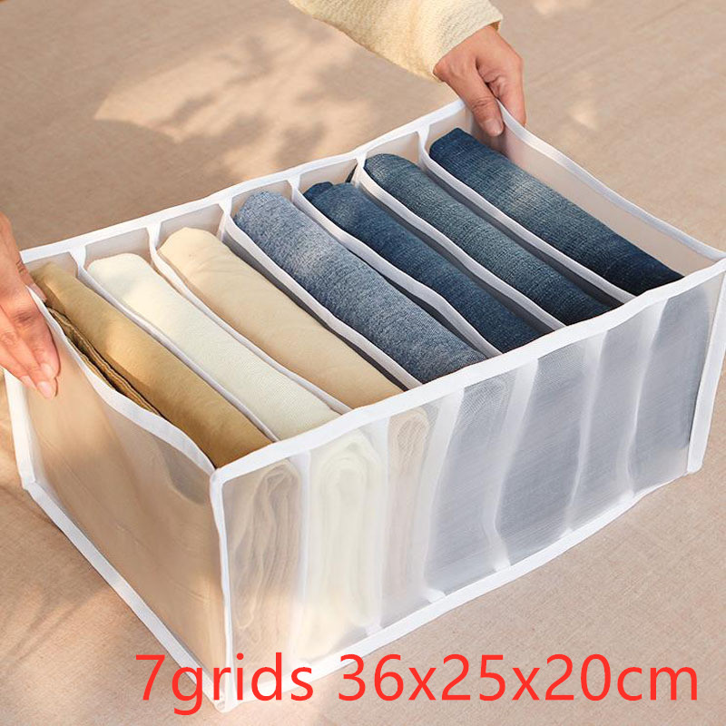 Foldable nylon underwear storage box with compartments - Product view 32