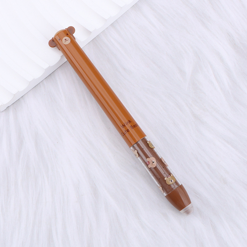 Cute animal erasable gel pen with 0.5 mm tip - Product view 15