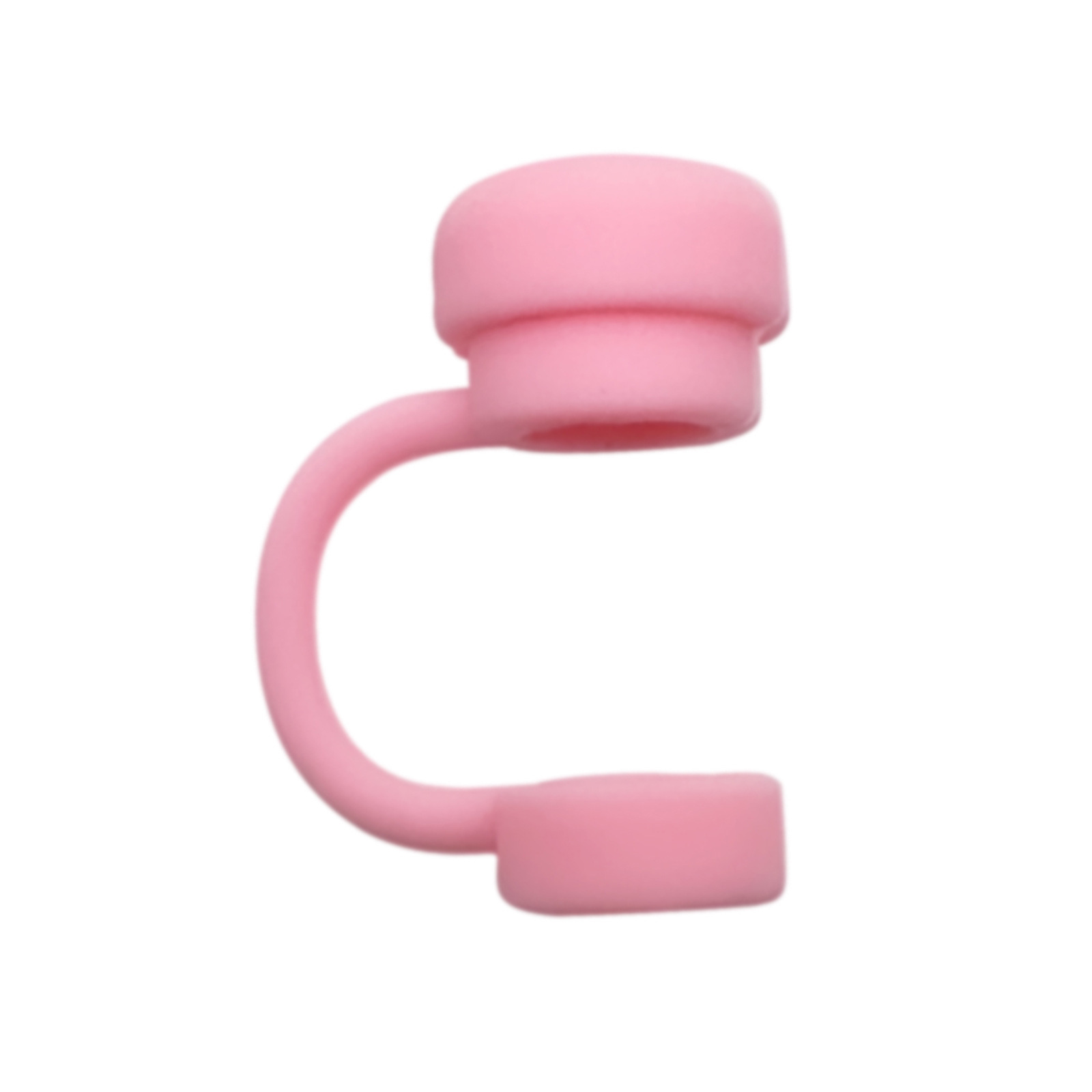 Solid color silicone straw mouthpiece dust protection cap - Product view 11