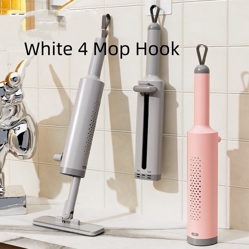 Self-wringing mini flat mop with reusable microfiber pads - Product view 4