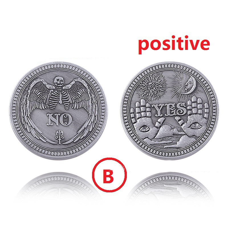 Bronze-style decision-making commemorative souvenir coin with badge design - Product view 5