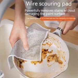 Silver microfiber cleaning cloth for wiping furniture - Main product view