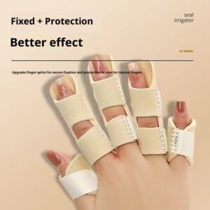Adult finger support band in black or skin color - Main product view