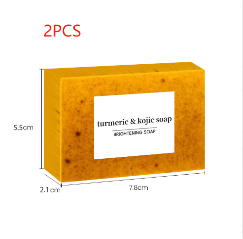 100g handmade cold-process turmeric soap bar - Product view 5