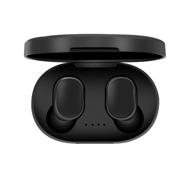 A6S Bluetooth 5.0 in-ear headphones with charging case - Main product view