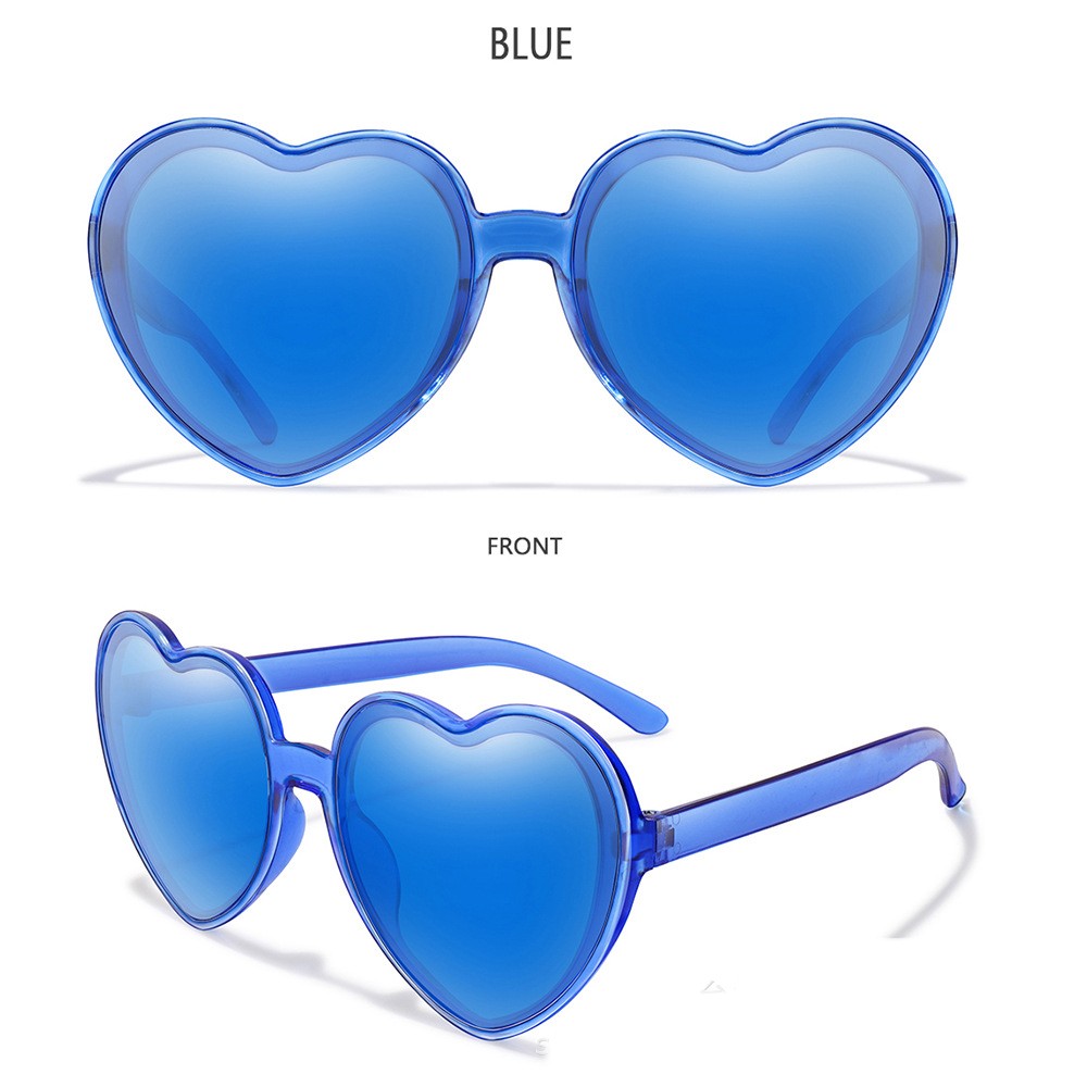 Colorful coated love sunglasses with full plastic frame - Product view 10