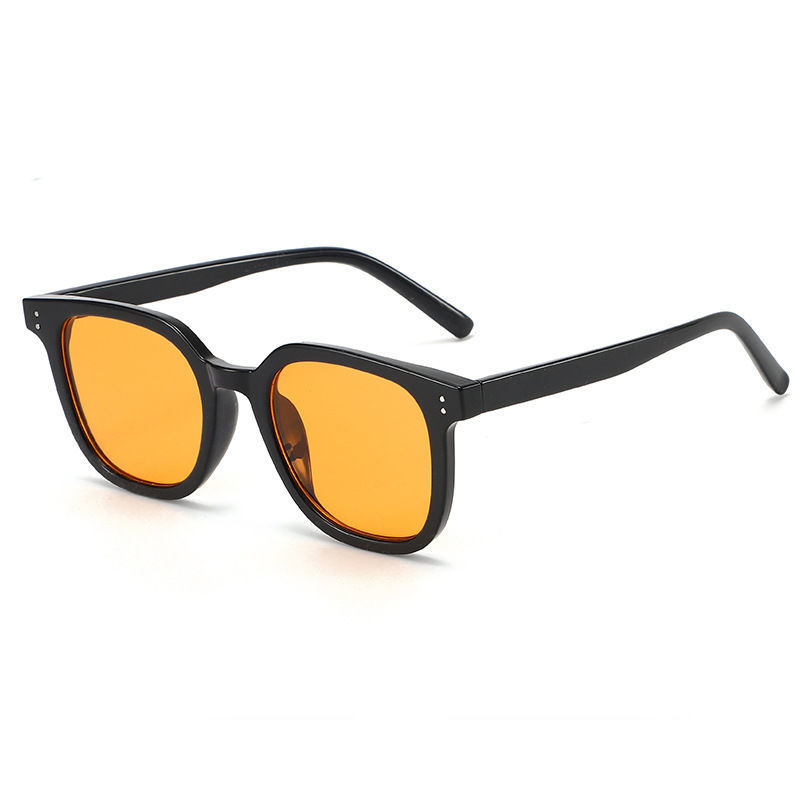 Square bold-frame sunglasses with optional UV400 myopia lenses - Product view 2