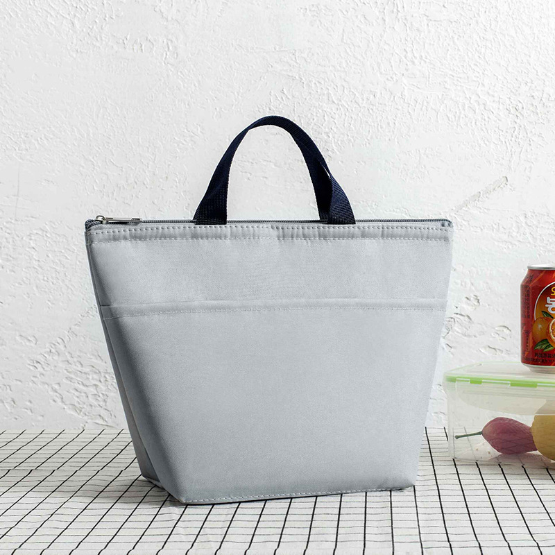 Portable Oxford cloth bento lunch bag in a selected color - Product view 1